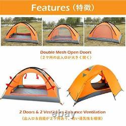 1 2 3 Man Person 3 Season Tent for Camping Backpacking Hiking Blue 1 People