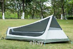 1 Man One Person Solo Camouflage Camo Tent Military Backpacking Camping Hunting