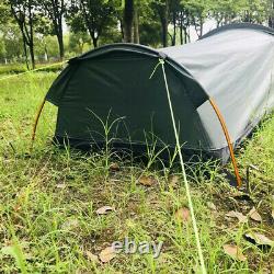 1 Man Person Waterproof Camping Tent Ultralight Sleeping Bag Travel Backpacking
