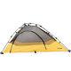 1 Man Pop Up Tent XXL Quick w Rain Fly Outdoor Person Camping Hiking Extra Large