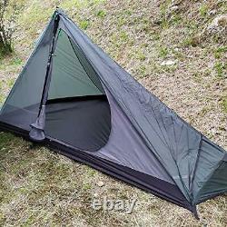 1 Man Tent for Backpacking Ultralight 3 Season Single Person Tent for Camping