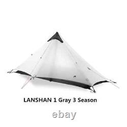 1 Person Oudoor Ultralight Camping Single Man 3 Season Professional Rodless Tent