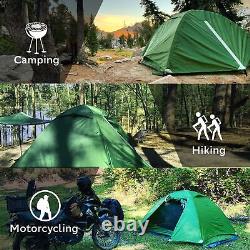 1-Person Tent for Backpacking Ultralight Hiking Tent for One Man, Solo, Sin