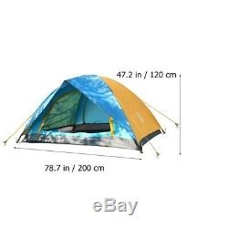 1 Set Practical Foldable Portable Durable Camping Tent for Adults Women Men