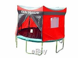 12 Feet Trampoline Cover Club House Play Tarp Enclosure Camp Propel Tent Kids