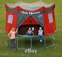 12 Feet Trampoline Cover Club House Play Tarp Enclosure Camp Propel Tent Kids