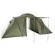 2+2 Men Person Tent Camping Hiking Festival Travel Bushcraft Shelter Olive Green