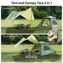 2-3 Men Camping Hiking Tent Waterproof Windproof Sun Shelter for Backpacking New