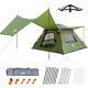 2-3 Men Instant Pop Up Tent Automatic Outdoor Telescopic Stick Camping Hiking US