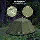 2-3 Men Instant Tent Family Camping Cabin Portable Waterproof Outdoor Green US