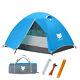 2-3 Person Man 3 Season Backpacking Tent Sun Shelter Waterproof Camping Hiking