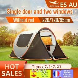 2-3man Person Pop Up Tent Hiking Festival Camping Tent Quick Instant Fastpitch