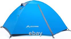 2/4 Person Camping Tent Lightweight Backpacking Tent Waterproof Windproof Two Do