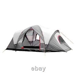 2/6 Family Camping Tents, Outdoor Double Layers Waterproof Windproof with Top
