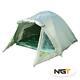 2 Man Double Skinned Green Bivvy Waterproof Tent Camping Outdoor Hiking -NGT