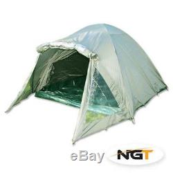 2 Man Double Skinned Green Bivvy- Waterproof Tent- Camping Outdoor Hiking -NGT