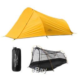 2 Man Two Person Camping Tent Bivy Waterproof Tunnel Hoop Army Survival Hunting