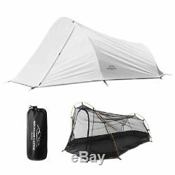 2 Man Two Person Camping Tent Bivy Waterproof Tunnel Hoop Army Survival Hunting