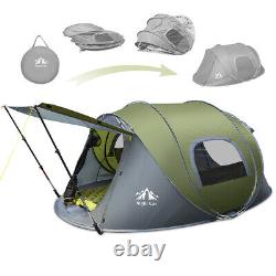 2 Men Sweet Time Camping Hiking Tent Waterproof Automatic Instant Pop Up Tent US