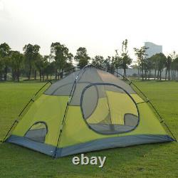 2 Person Man Waterproof Camping Hiking Tent PU Double Layer Ultralight Beach