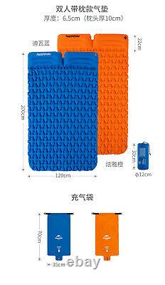 2 Person Sleeping Mat Pad Airbed Camping Tent Inflating Thermarest Air Mattress