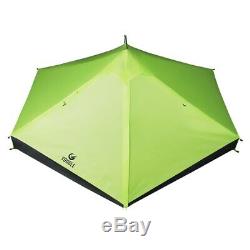 20D One Layer 2 Men Two Person Backpacking Tent 3 Season For Camping Hiking