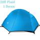 20D Silicone Camping Tent Portable Ultralight 1 Man Tent Waterproof Outdoor Tent