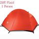 20D Silicone Camping Tent Portable Ultralight 1 Man Tent Waterproof Outdoor Tent