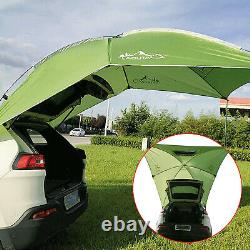 3-4 Men Car Tent Awning Rooftop SUV Truck Camping Travel Shelter Sunshade Canopy