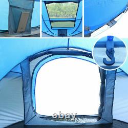 3-4 Person Man Family Tent Instant Pop Up Tent Breathable Outdoor Camping Hiking