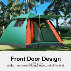 3-4 Person Man Family Tent Instant Up Tent Breathable Outdoor Camping