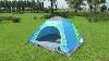 3 Man Blue Color One Door Automatic Camping Tent Dome Tent Quick Tent