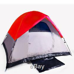 3 Man Dome Camping Tent by Barton Outdoors Water Resistant with Carry Bag