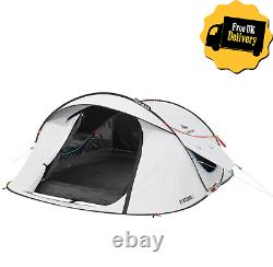 3 Man Person QUECHUA 2 Seconds Waterproof FRESH & BLACK POP-UP Camping Tent