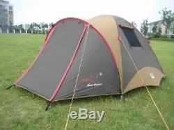 3 Man Person Waterproof Dome Tent Camping Shelter Car Touring Hiking Trekking