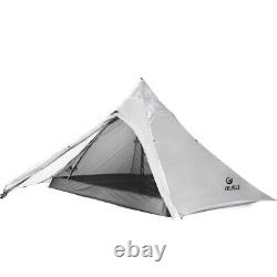 3 Man Pyramid Tent Three Person Camping Backpacking Waterproof Light Portable