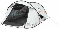 3 Man Waterproof 2 Seconds Fresh And Black Pop-up Camping Tent