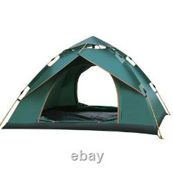 3 Men Automatic Tent Double Layer Pop Up Outdoor Camping Waterproof UV Protectio