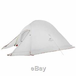 3 Person Man Outdoor Camping Tent Lightweight 20D Double Layer With Snow Skirt