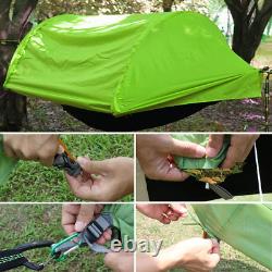 3 in 1 Hammock with Mosquito Net and Rain Fly Outdoor Hammocks Tents for Camping