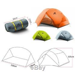 3F 2 3 Person Man Ultralight Outdoor Camping Camp Tent 3-4 Season Backpacking