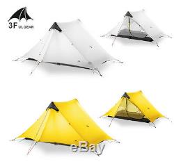 3F Lanshan 1 & 2 Person Man Outdoor Ultralight Camping Tent 3 Season Backpacking