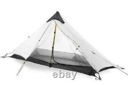 3F UL GEAR 1/ 2 Person Man Outdoor Ultralight Camping Tent 3 Season UV Resistant
