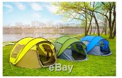 4 6 Man Person Instant Lightspeed Tent Automatic Pop Up Quick Camping Shelter
