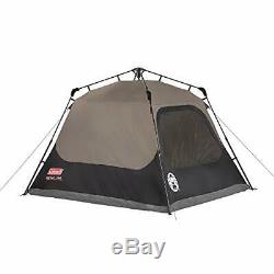 4 Man Camping Tent Cabin Tent Instant Setup Weather Protective 4 Person New