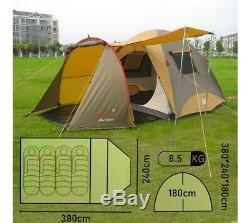 4 Man Four Person Family Dome Tent Camping Shelter Car Bush Waterproof Touring
