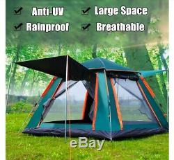 4 Man Person Family Cabin Tent Automatic Pop Up Quick Camping Shelter Car Bush
