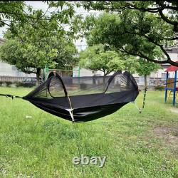 440lbs 1-2 Man Camping Hammock Tent with Mosquito Net Hanging Bed Portable NEW