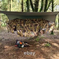 440lbs 1-2 Man Camping Hammock Tent with Mosquito Net Hanging Bed Portable USA