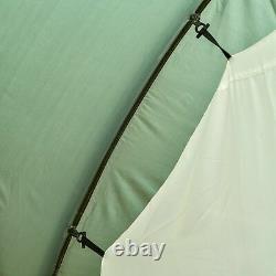 5 Man Camping Tent Family Friends Outdoor Shelter with Rainfly 3 Rooms Ca